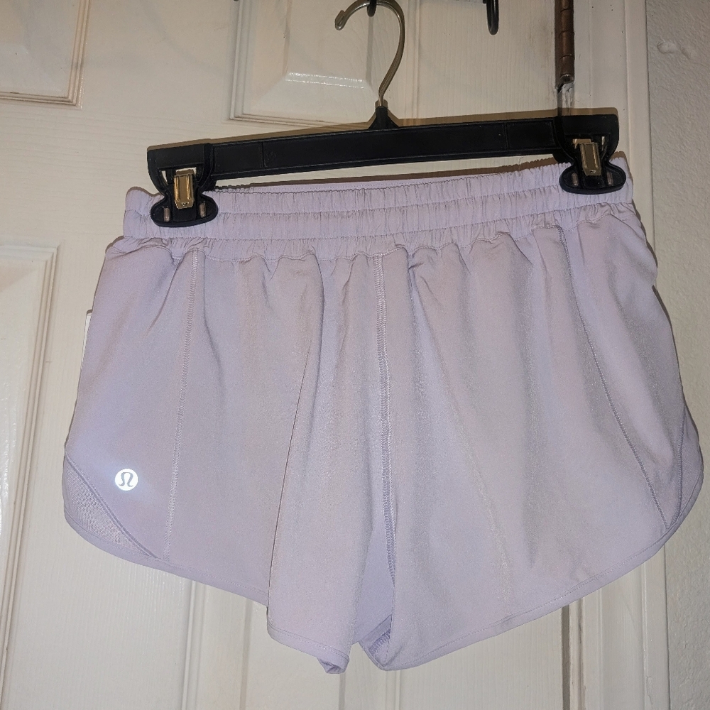 Lululemon Lilac Hotty Hot Lined 2.5" Shorts (New w/Tags) - Picture 7 of 8
